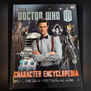 Doctor Who Character Encyclopedia - Matt Smith Cover